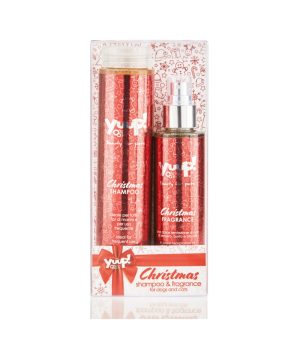 Natal, Shampoo, Fragrância, Edição especial, Cacau, Canela, Gengibre, Biscoitos, Pelagem, Perfume, Animais de estimação, Presente, Christmas Duo Shampoo and Fragrance